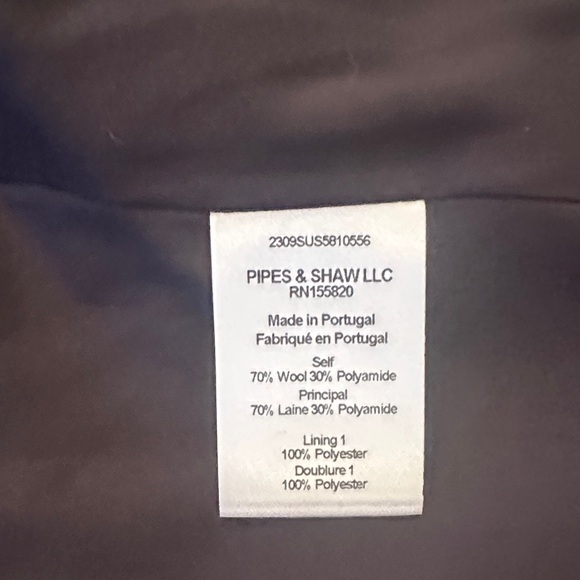 Veronica Beard Black Pinstripe Wool Blazer - Picture 9 of 10